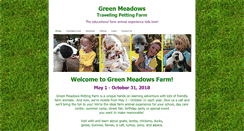 Desktop Screenshot of greenmeadowsfarmnj.com